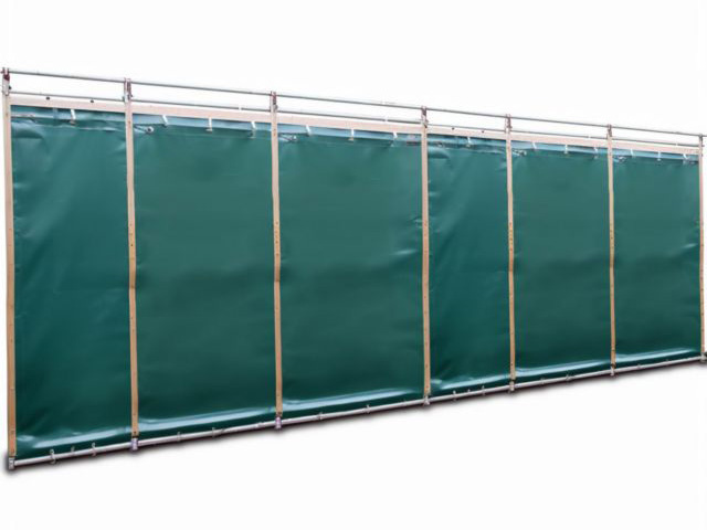 temporary privacy fences